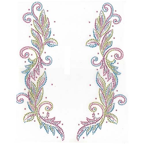 S2144-PASTEL  Floral Pastel Colors Decor